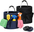 Tool Bucket Organizer 2-Pack, 17L Foldable Cleaner Caddy by Unknown