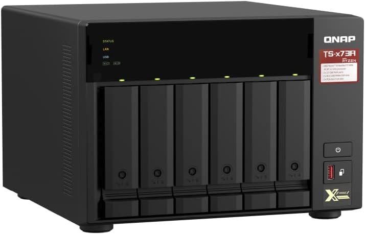 QNAP TS-673A-8G 6 Bay High-Performance NAS - Image 5
