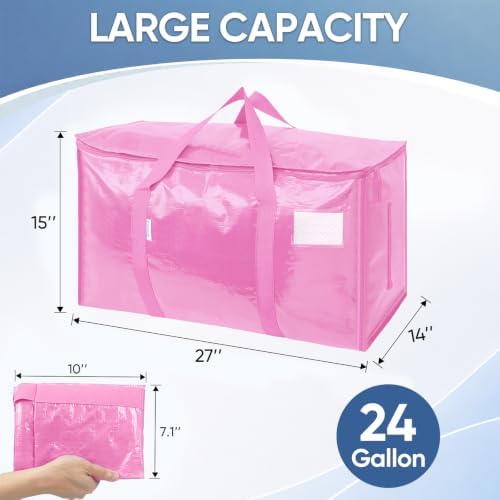 TICONN 4 Pack Extra Large Moving Bags Heavy Duty - Image 4