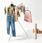 Foldable Tripod Clothes Drying Rack by Harlotine