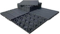 9 sq. ft Plastic Interlocking Deck Tiles, Floor Decking Tiles by VVoodeinck