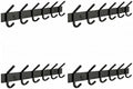 Coat Rack Wall Mount – 17 Inch Stainless Steel Hook Rail by SAYONEYES