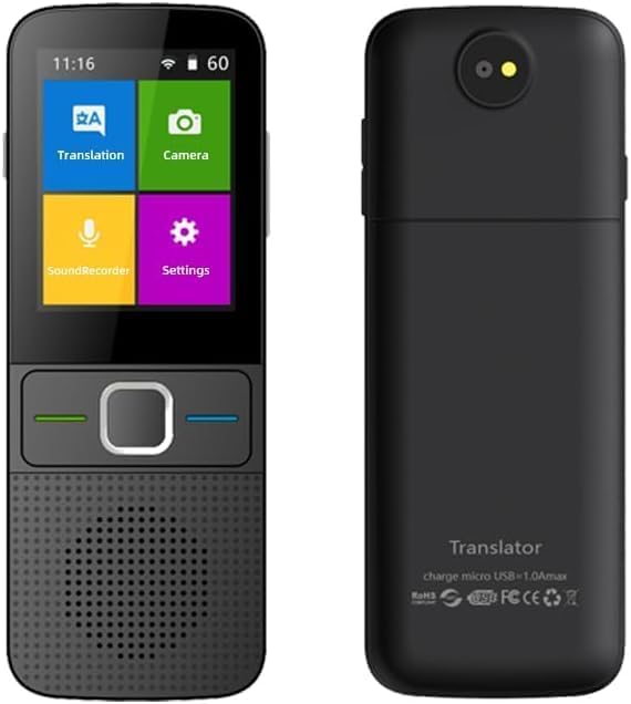 AI Language Translator Device, 2026 Upgraded Translator No WiFi Needed by Unknown