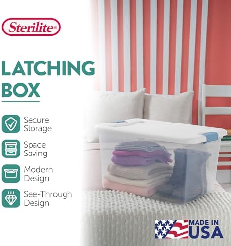 Sterilite Latching Box with Lids - Image 3