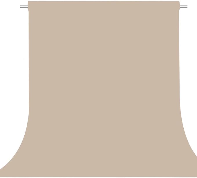 Beige Photo Backdrop, Photo Booth Portrait Photography Backdrops, Studio Beige by TERSUM