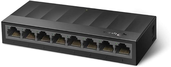 TP-Link Litewave 8 Port Gigabit Ethernet Switch | Desktop Ethernet Splitter | by TP-Link