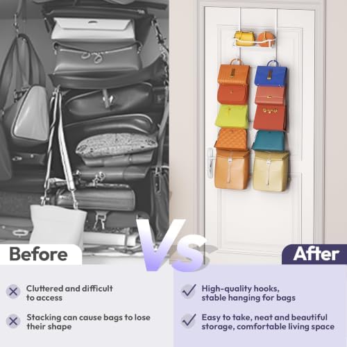 SWTYMIKI Over The Door Purse Organizer - Image 5