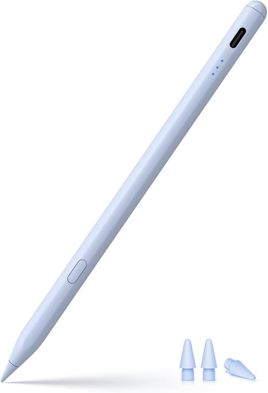 Stylus Pen for ipad 2018-2026, USB-C Fast Charging Pencil, Pixel-Perfect Tilt by UnfoldYourWorld