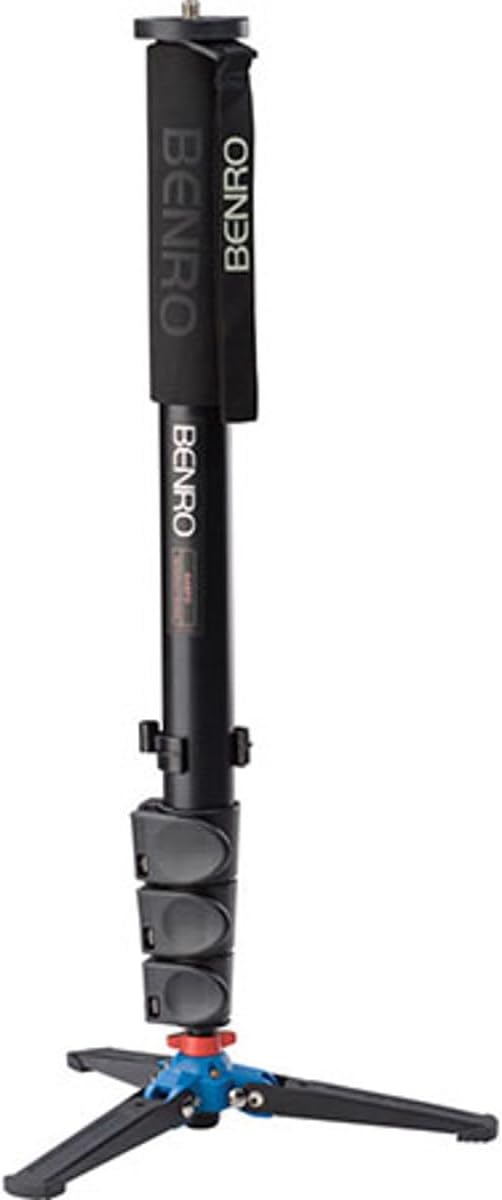Benro Aluminum Monopod – 4-Section Flip-Lock Monopod by Benro
