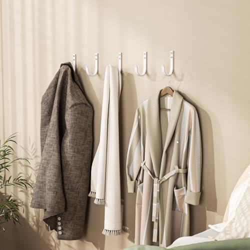 10-Pack 22LB Wall Hooks for Hanging Towel/Coat - Image 5