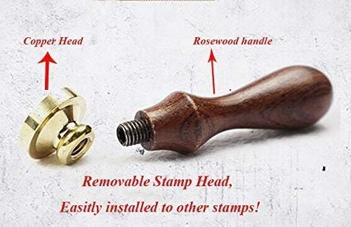 Dandelion Plant Nature Wax Seal Stamp Kit Wooden Handle Melting Spoon Candle Gift Box Set Impressive Gift Idea Love Letter Gift Package Envelope Wedding Invitations Card Letter Sealing Stamp