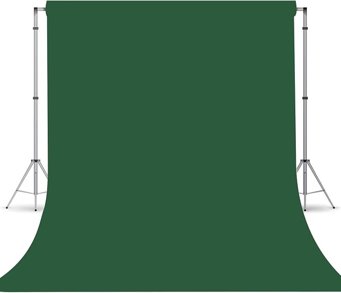 Dark Green Photography Backdrop by TERSUM