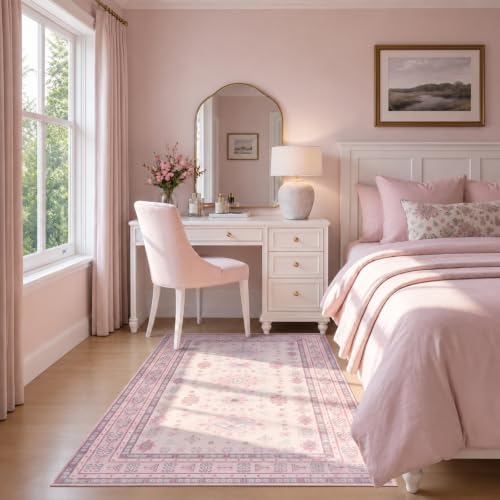 3x5 Area Rug Washable Non Slip Carpet - Image 2