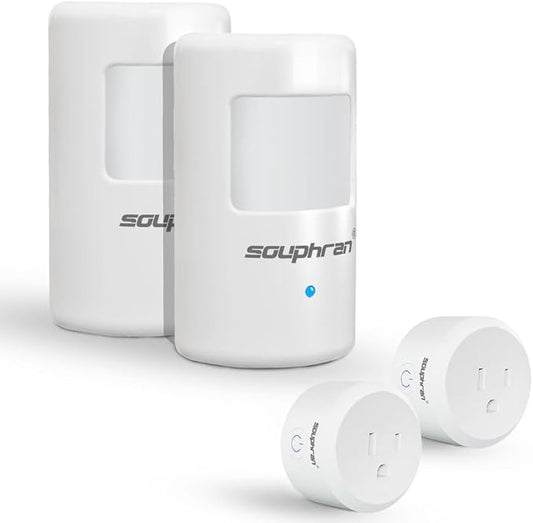 Plug-in Wireless Motion Activated Light Control, No Wiring, Adjustable by SOUPHRAN