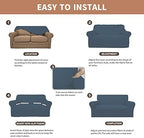 Easy-Going 100% Waterproof Loveseat Couch Cover Stretch Jacquard Sofa Cover - Image 5