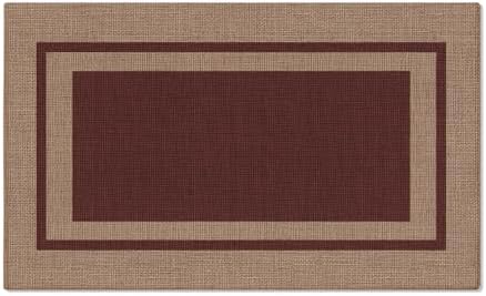 Artoid Mode Coffe Absorbent Rectangle Non-Skid Doormat, Home Mats Non Slip by ArtoidMode
