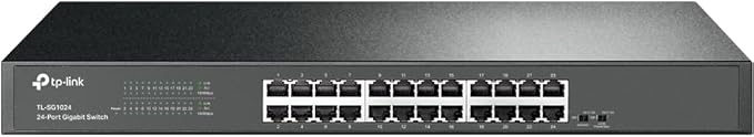 TP-Link TL-SG1024 | 24 Port Gigabit Ethernet Switch | Plug and Play | Sturdy by TP-Link