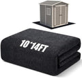 Shed Floor Mat 10 x 14 ft, PE Backing by Haull