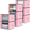 Fab totes 8 Pack Storage Bags for Clothes Blanket Storage Bins by Fabtotes
