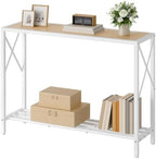 Tajsoon Console Table 41.8", 2 Tier Entryway Table by Tajsoon