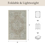 GENIMO Indoor Outdoor Rug, Washable - Image 2