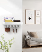 Key Holder Wall Mount Magnetic Adhesive, Key Hooks Rack - Image 5