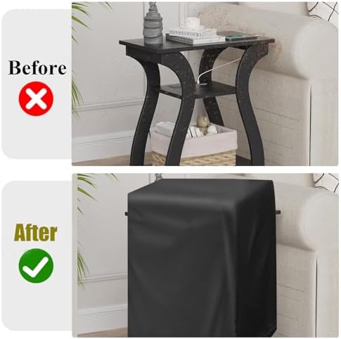 End Tables Cover, Outdoor Side Table 18.9x11.8x23.6in - Image 4