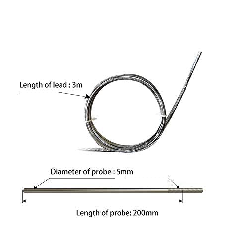 RS485 PT-100 Thermocouple Temperature Probe, Platinum Resistor Sensor - Image 2