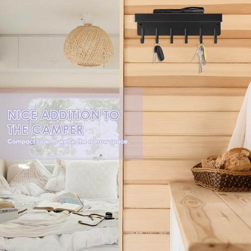 VIS'V Key Holder Wall Mount, Adhesive Key Rack - Image 6