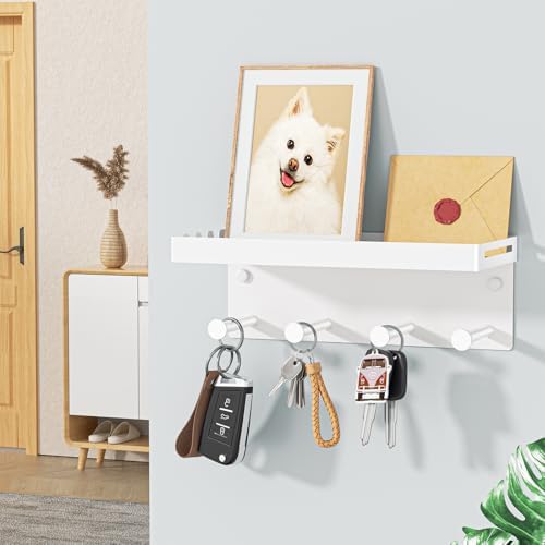 Dog Leash Holder for Wall, Key Holder Wall Mount, Metal Dog Leash Hooks - Image 4