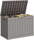 Outdoor Storage Box Waterproof, 45 Gallon Deck Box by WTFGO