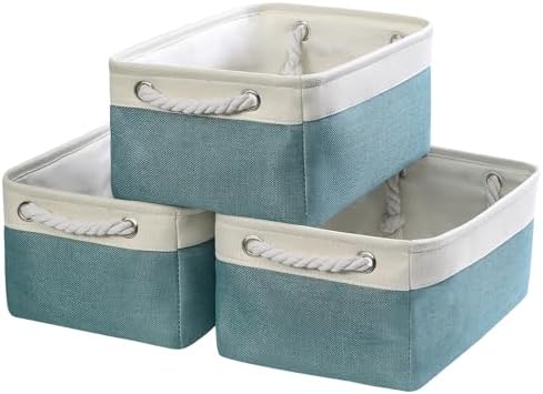 TheWarmHome Fabric Storage Bins Baskets by TheWarmHome