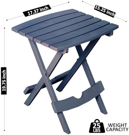 Adams Quik-Fold® Side Table - Image 3