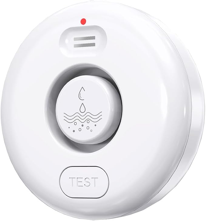 WD71 Water Leak Detector for WiFi Gateway/Hub, 120dB Adjustable Wireless Water by RUIKORING