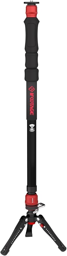 IFOOTAGE Cobra 3 A150S Strike Monopod, Pedal Locking Control, One-Step Rapid by IFOOTAGE