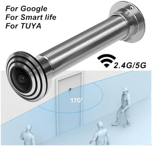 Generic Door Eye Hole Camera, Wide Angle Lens, Support APP, Memory Card - Image 4
