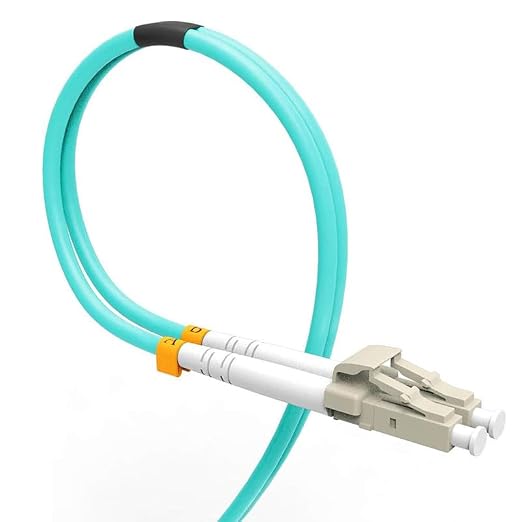 Multimode LC to LC Fiber Optic Patch Cable, OM3 Patch Cable 10G MM Duplex Fiber - Image 7