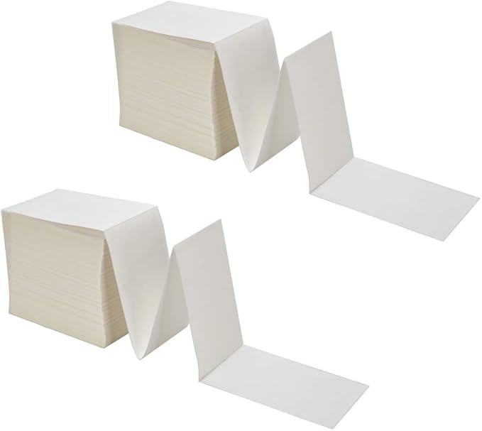 9527 Product Fanfold 4 x 6 Direct Thermal Labels White Perforated Shipping by 9527+Product