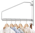 Rotatable Foldable Wall Mount Clothes Drying Rod by Unknown