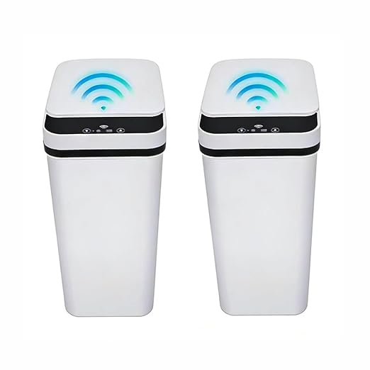 2 Pack Bathroom Trash can, Smart Touchless Trash Can, Automatic Motion Sensor by Unknown