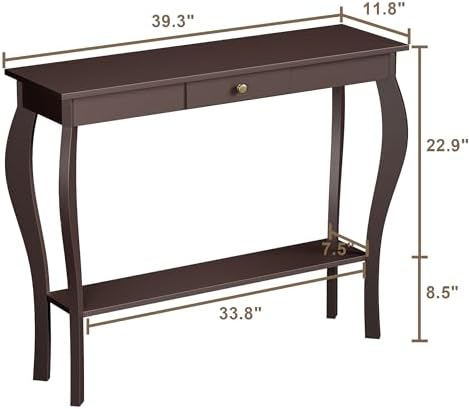ChooChoo 39" Narrow Entryway Table - Image 2