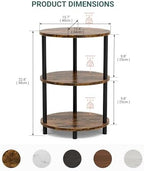 Round Small End Table - Image 2