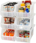 Akro-Mils ReadySpace Large Stackable Plastic Storage Bins by Akro-Mils