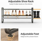 SNTD Expandable Metal Shoe Rack - Image 7