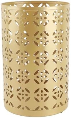 Fabater Rust Proof Metal Umbrella Holder Round Hollow Copper Pattern Umbrella by FABATER