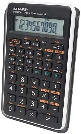 Sharp EL-501XBWH Scientific Calculator 5 Pack - Image 2