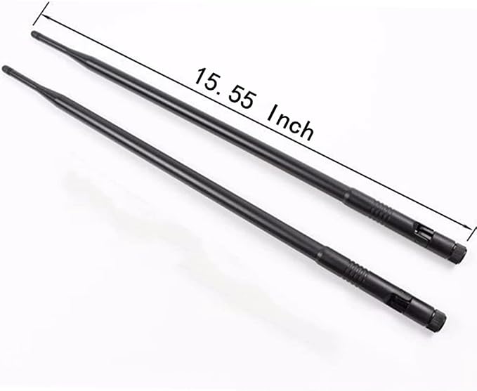 1.3ft 2x 10dBi WiFi Bluetooth Antenna 2.4GHz/5GHz/5.8GHz Tri-Band Omni - Image 3