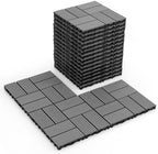 GIANTEX 18 PCS Interlocking Deck Tiles by Giantex