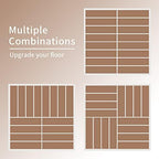 Interlocking Deck Tiles Outdoor Waterproof, Composite Patio Flooring - Image 6
