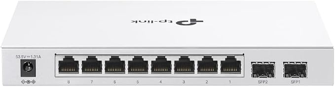 TP-Link Festa FS310GP 10 Port Gigabit Smart Managed PoE Switch 8 PoE+ Port @61W - Image 2